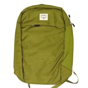 Osprey Arcane Large Day Backpack Matcha Green Solid Recycled Laptop Bag Travel